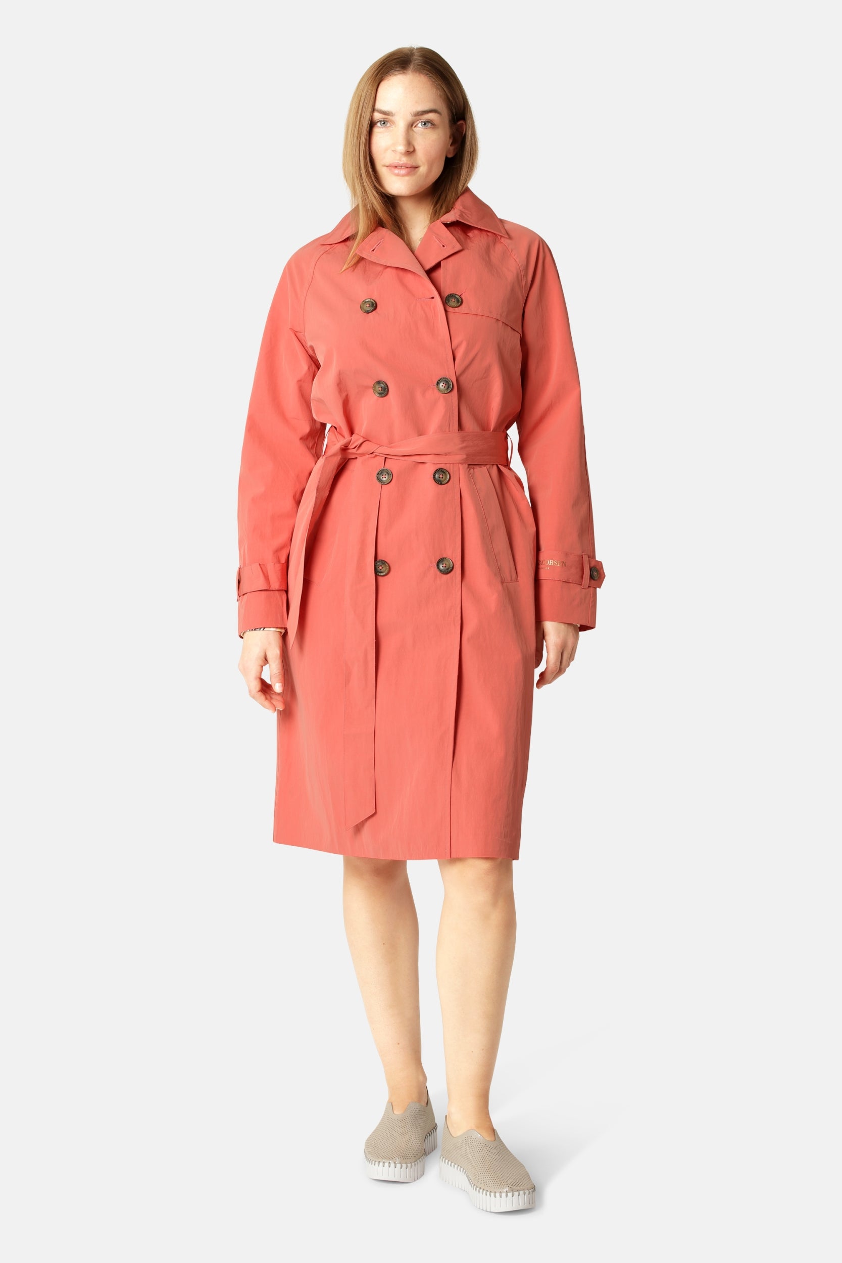 Regenjas RAINVISION03 | Spiced Coral | Coat | Ilse Jacobsen
