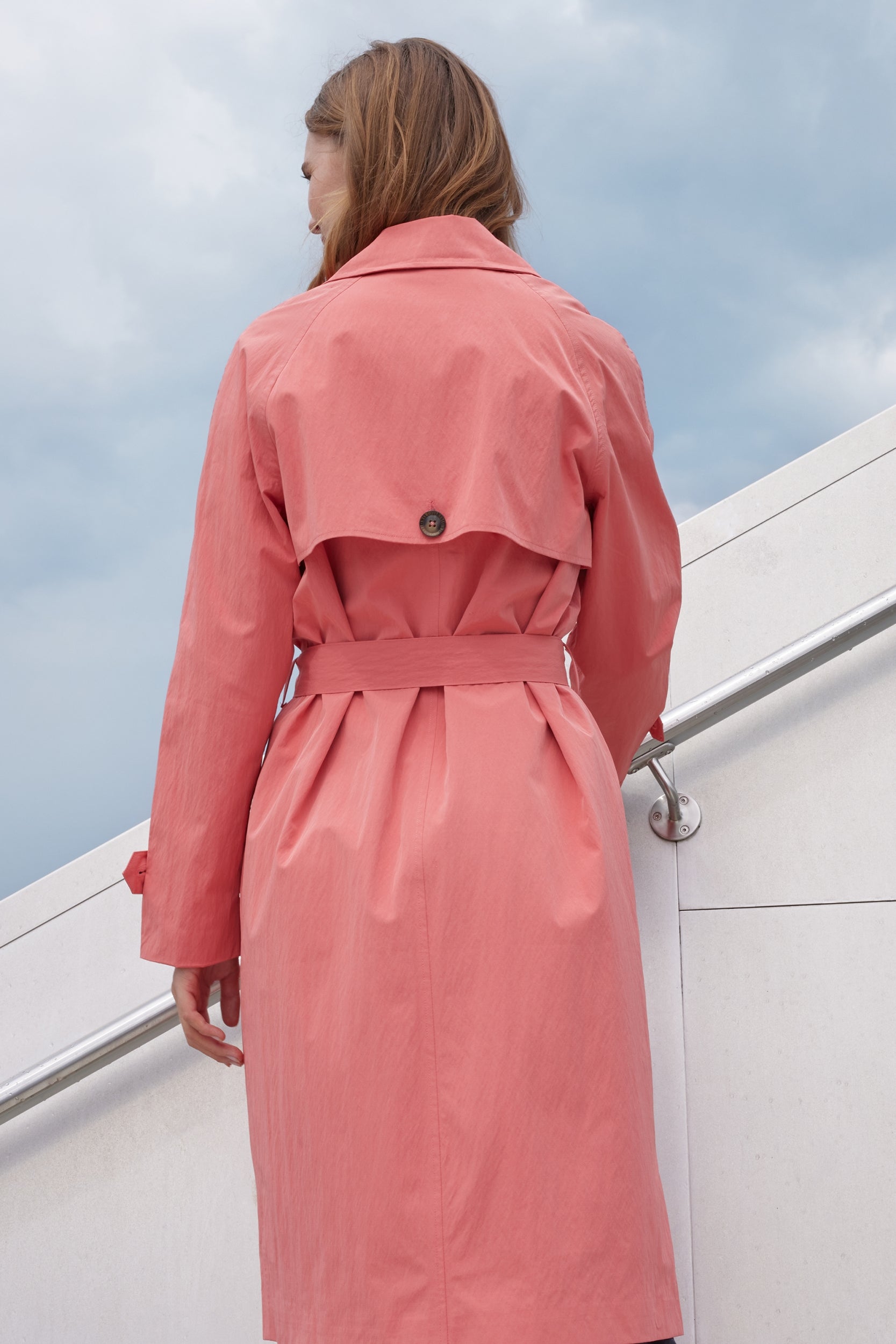 Regenjas RAINVISION03 | Spiced Coral | Coat | Ilse Jacobsen