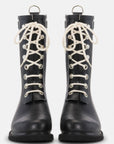 Rubberlaarzen 3/4 RUB15 - 001 Black | Black | Rubber Boots | Ilse Jacobsen