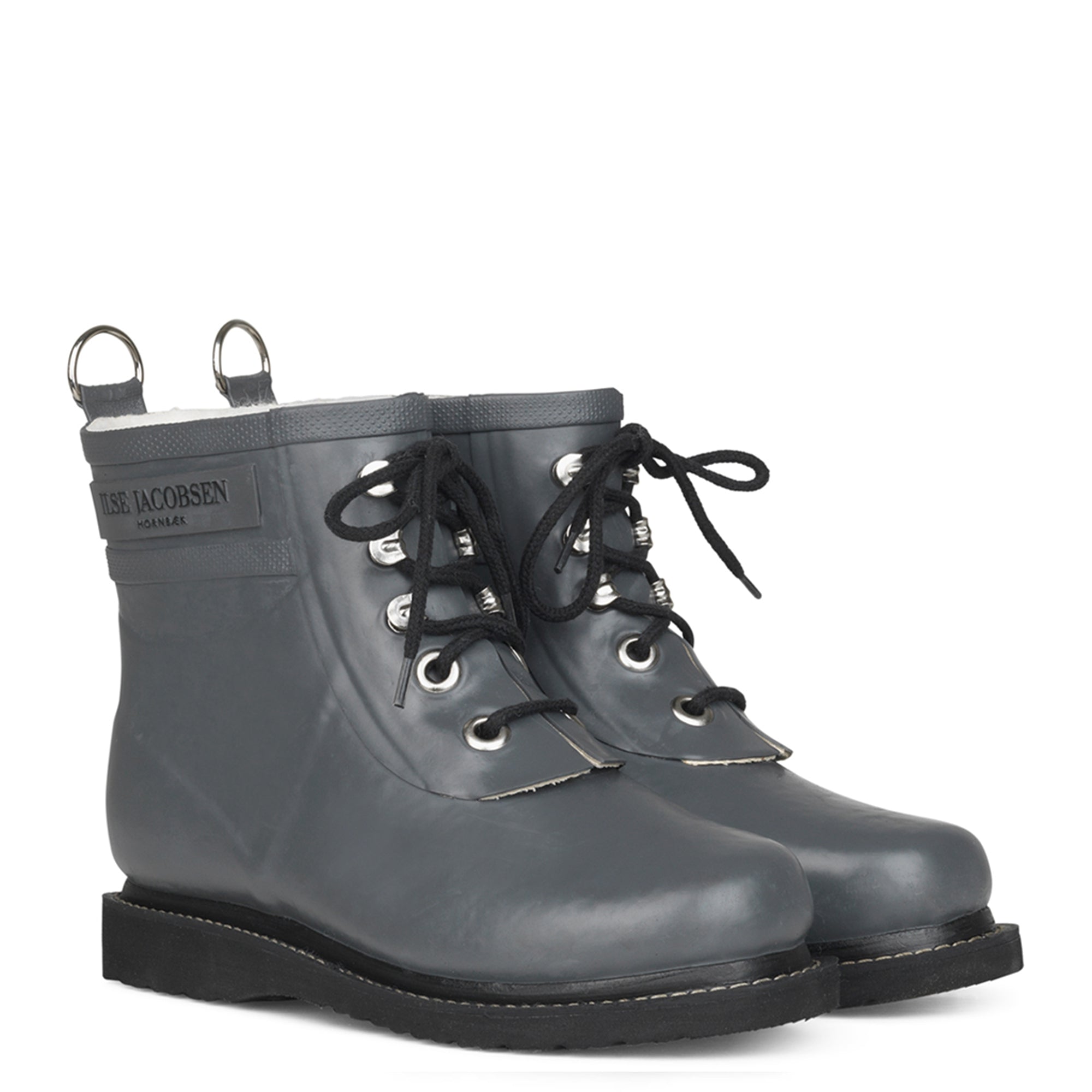 Regenlaarzen laag RUB2 | Grey | Rubber Boots | Ilse Jacobsen