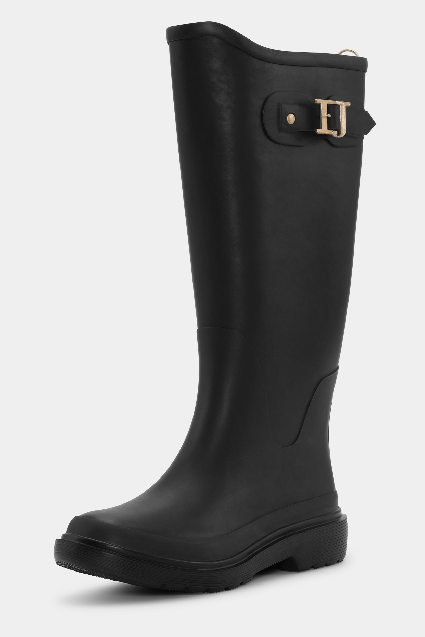 Anti-Slip regenlaarzen hoog RUBAIR13 | Black Black | Boots | Ilse Jacobsen