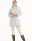 Regenjas RAIN87 - 637 White Blue | White Blue | Raincoat | Ilse Jacobsen