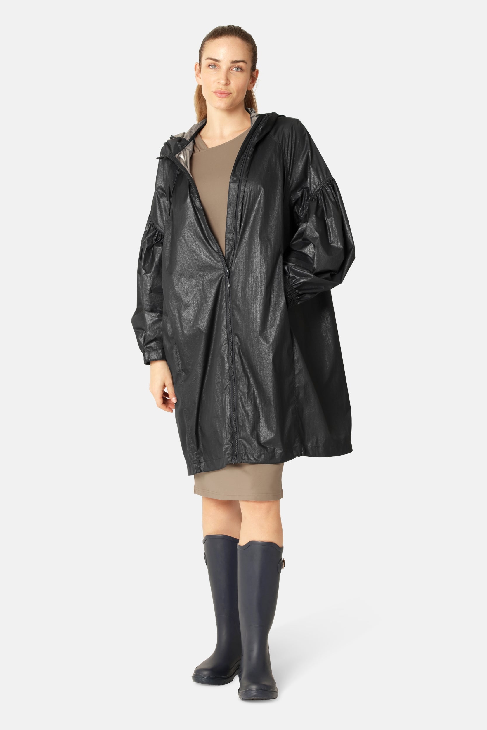 Jacket SHIMMER01 | Dark Indigo Gold | Jacket | Ilse Jacobsen