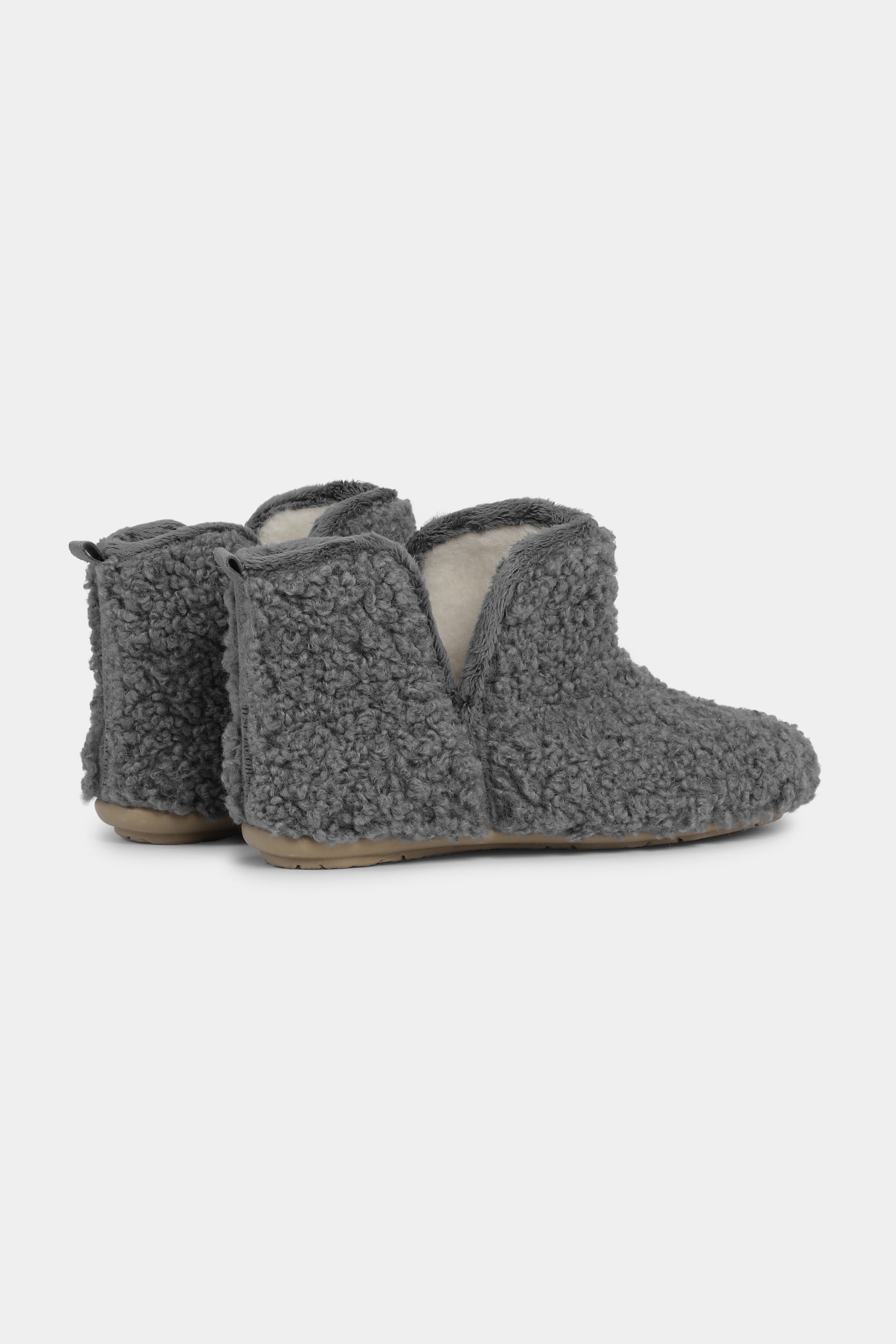 Warme Pantoffel SNIPPY01 | Grey Wheat | Boots | Ilse Jacobsen
