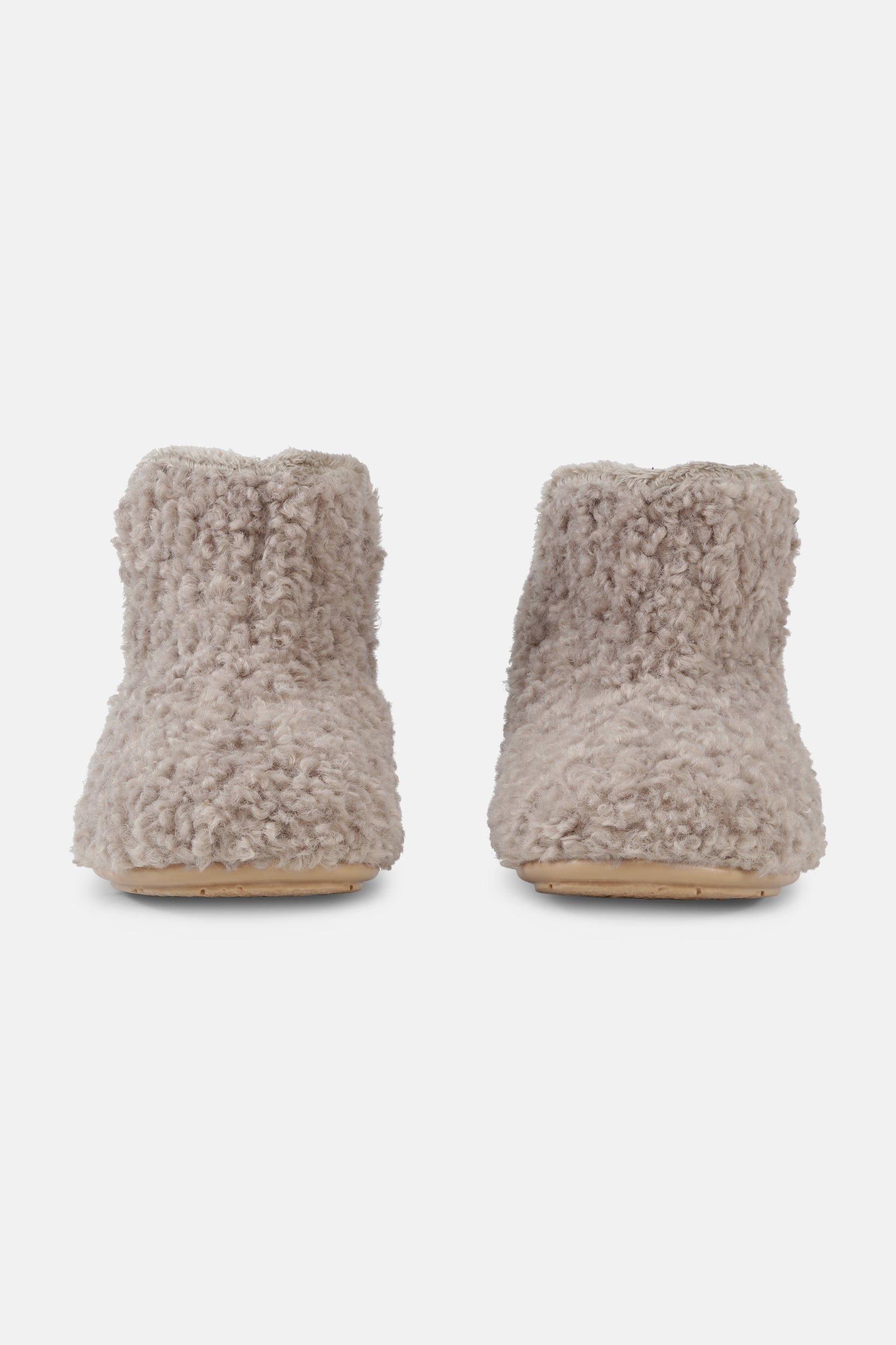 Warme pantoffellaarsjes SNIPPY01 | Atmosphere Wheat | Boots | Ilse Jacobsen