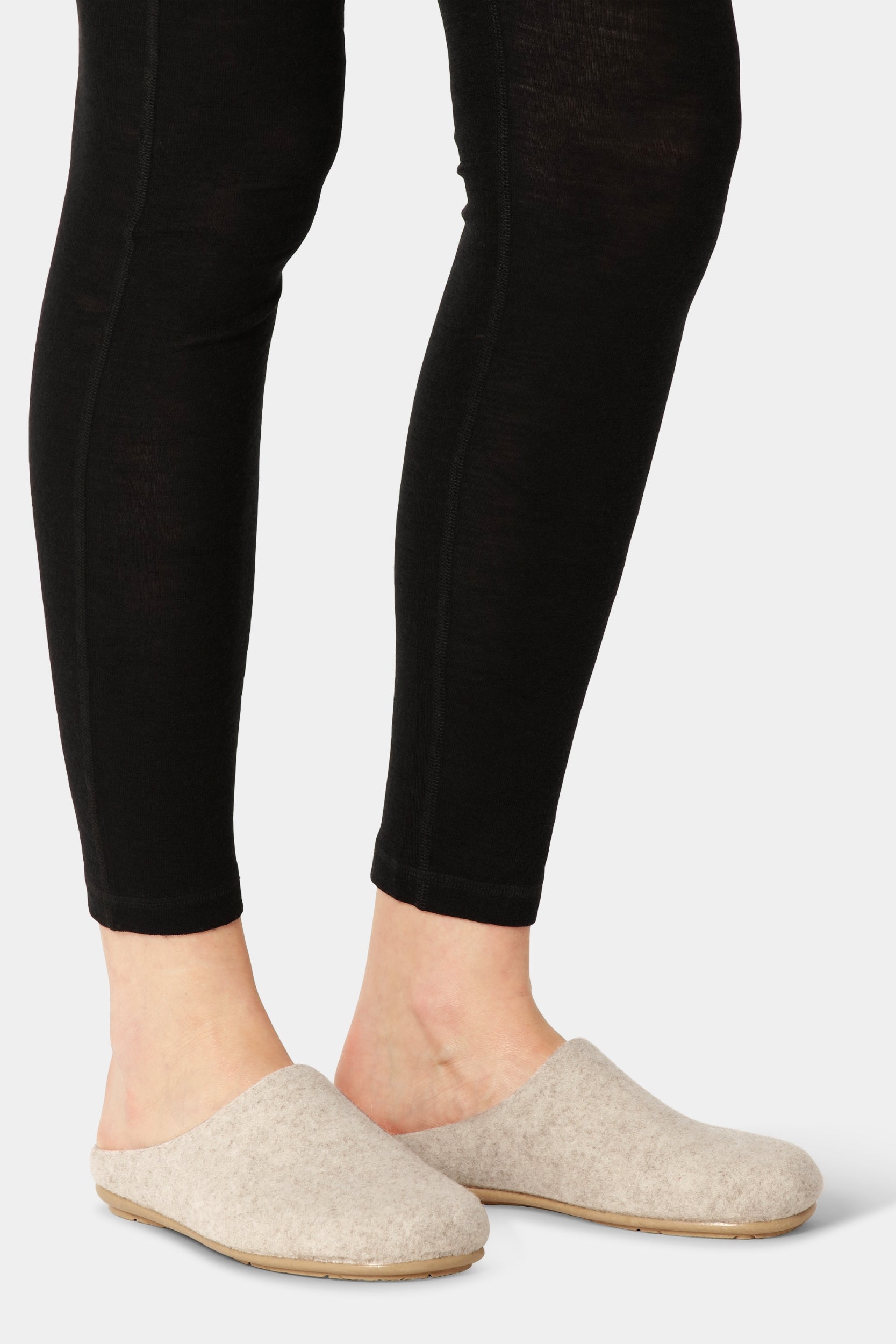 Wollen instapsloffen SNIPPY02 | Milk Creme Wheat | Home Shoes | Ilse Jacobsen