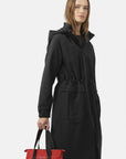 Lange Winterjas THERMAL01 | Black Beauty | Parka | Ilse Jacobsen