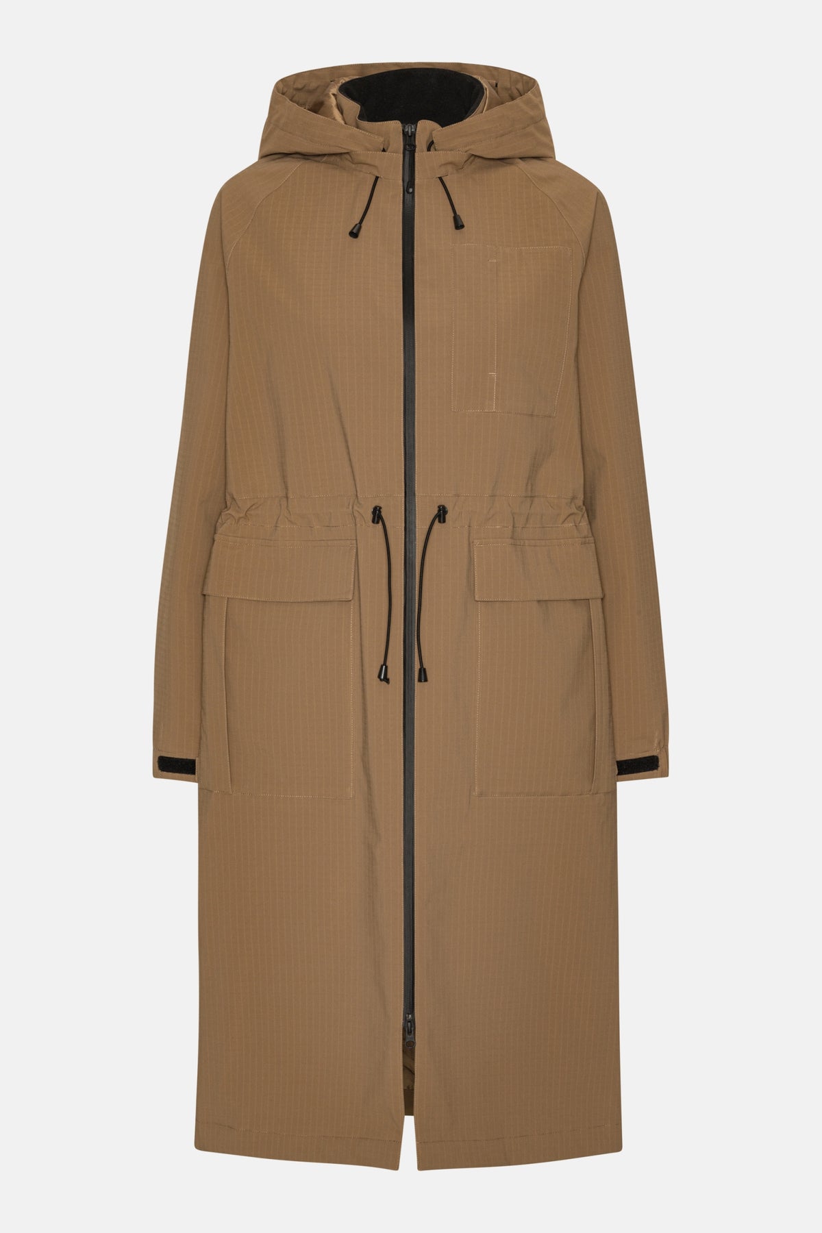 Lange winterparka THERMAL01 | Mocca | Parka | Ilse Jacobsen
