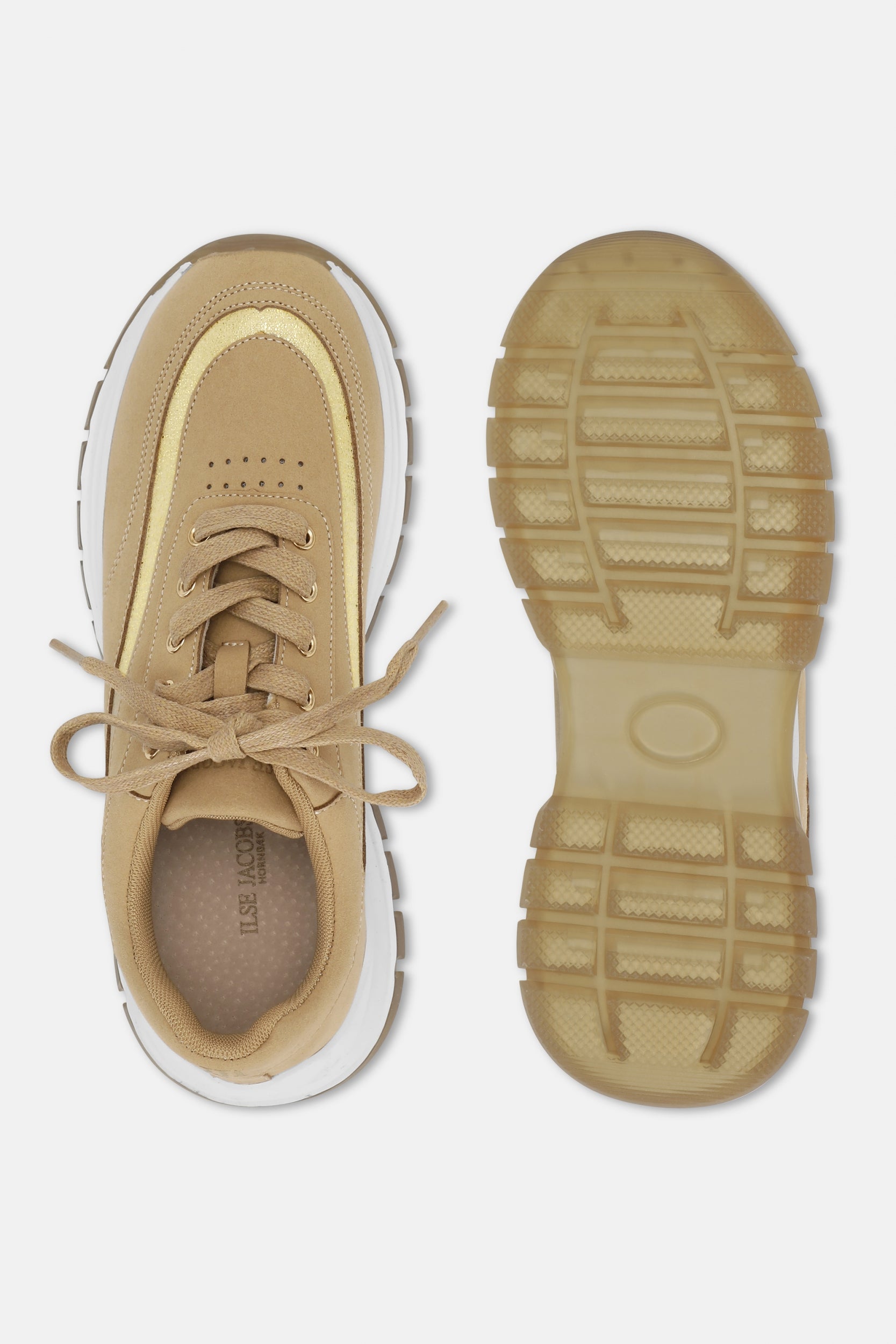 Sneakers TILIA4072 | Latte White | Sneakers | Ilse Jacobsen