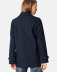 Peacoat TRENCHRAIN02- 660 Dark Indigo | Dark Indigo | Coat | Ilse Jacobsen