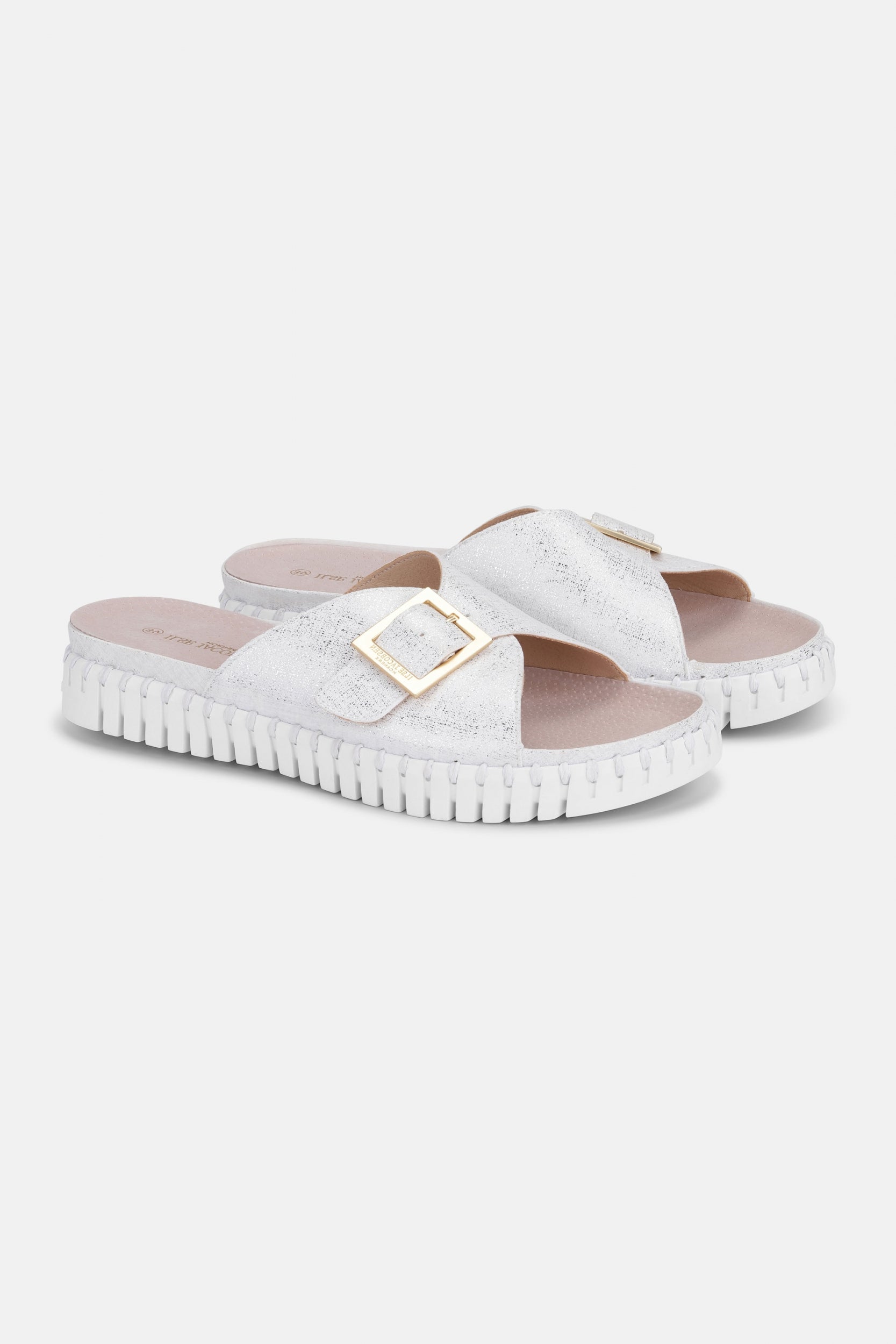 Instapsandalen TULIP1035 | White White | Sandals | Ilse Jacobsen
