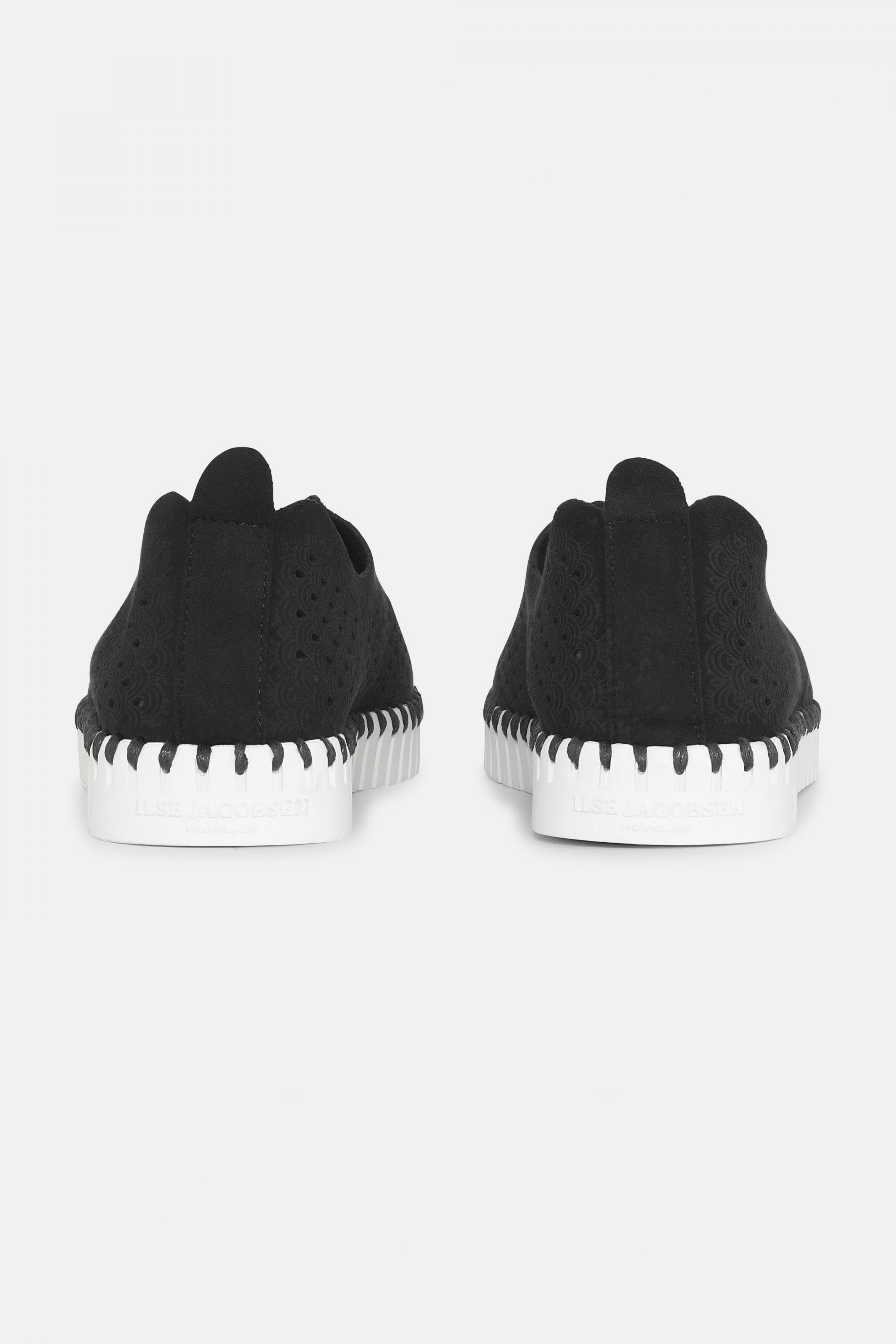 Instappers TULIP139 witte zool | Black | Shoes | Ilse Jacobsen