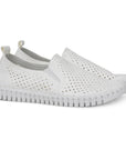 Instappers Heren TULIP140MEN beige zool | White | Shoes | Ilse Jacobsen