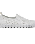 Instappers Heren TULIP140MEN beige zool | White | Shoes | Ilse Jacobsen