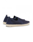 Instappers Heren TULIP140MEN beige zool | Dark Indigo | Shoes | Ilse Jacobsen