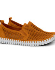 Instappers Heren TULIP140MEN beige zool | Pumpkin | Shoes | Ilse Jacobsen
