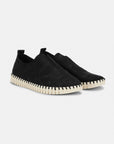 Instappers Heren TULIP144MEN | Black Pearled Ivory | Shoes | Ilse Jacobsen