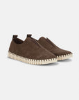 Instappers Heren TULIP144MEN - 200111 Brown Pearled Ivory | Brown Pearled Ivory | Shoes | Ilse Jacobsen