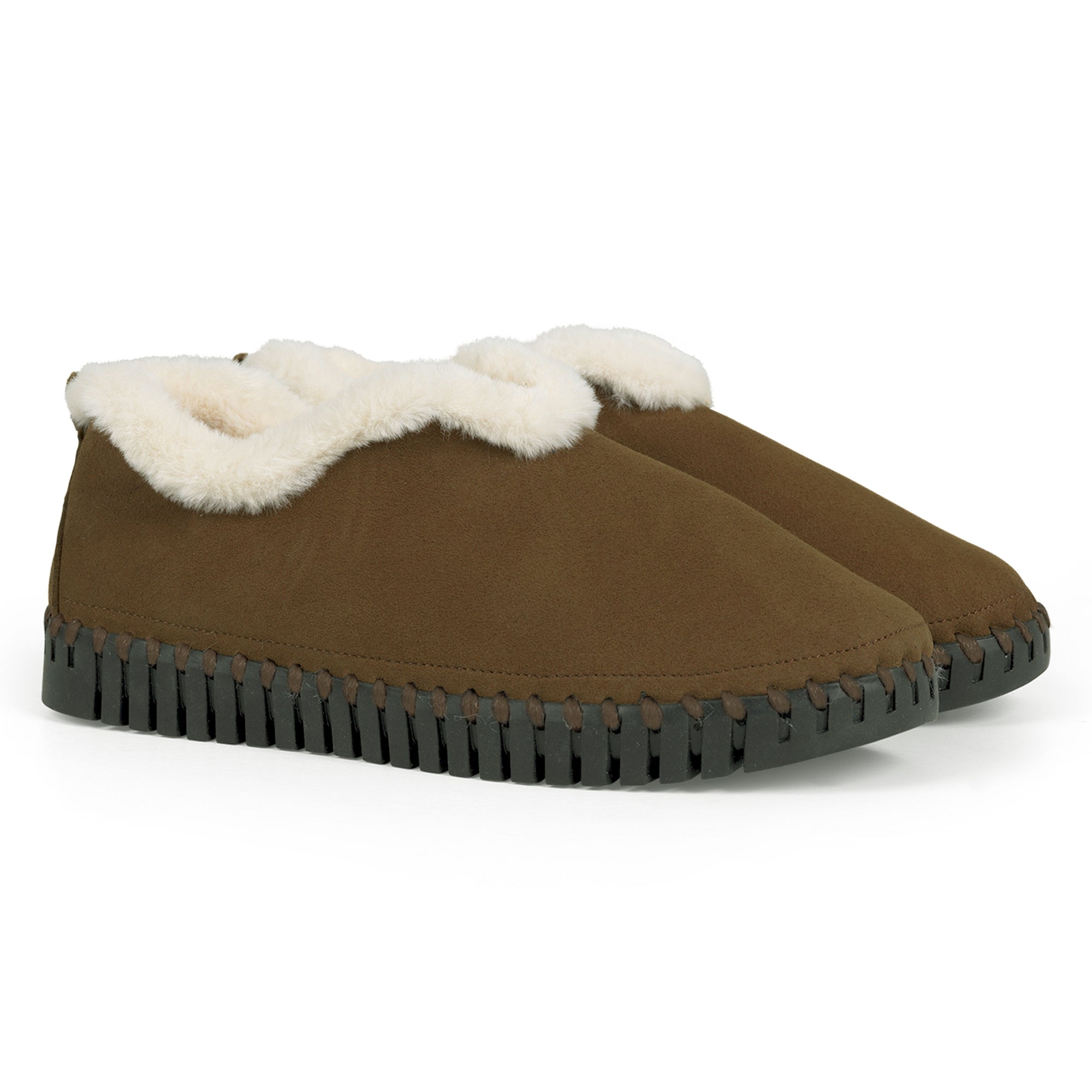 Pantoffels TULIP3050 | Brown | Home Shoes | Ilse Jacobsen