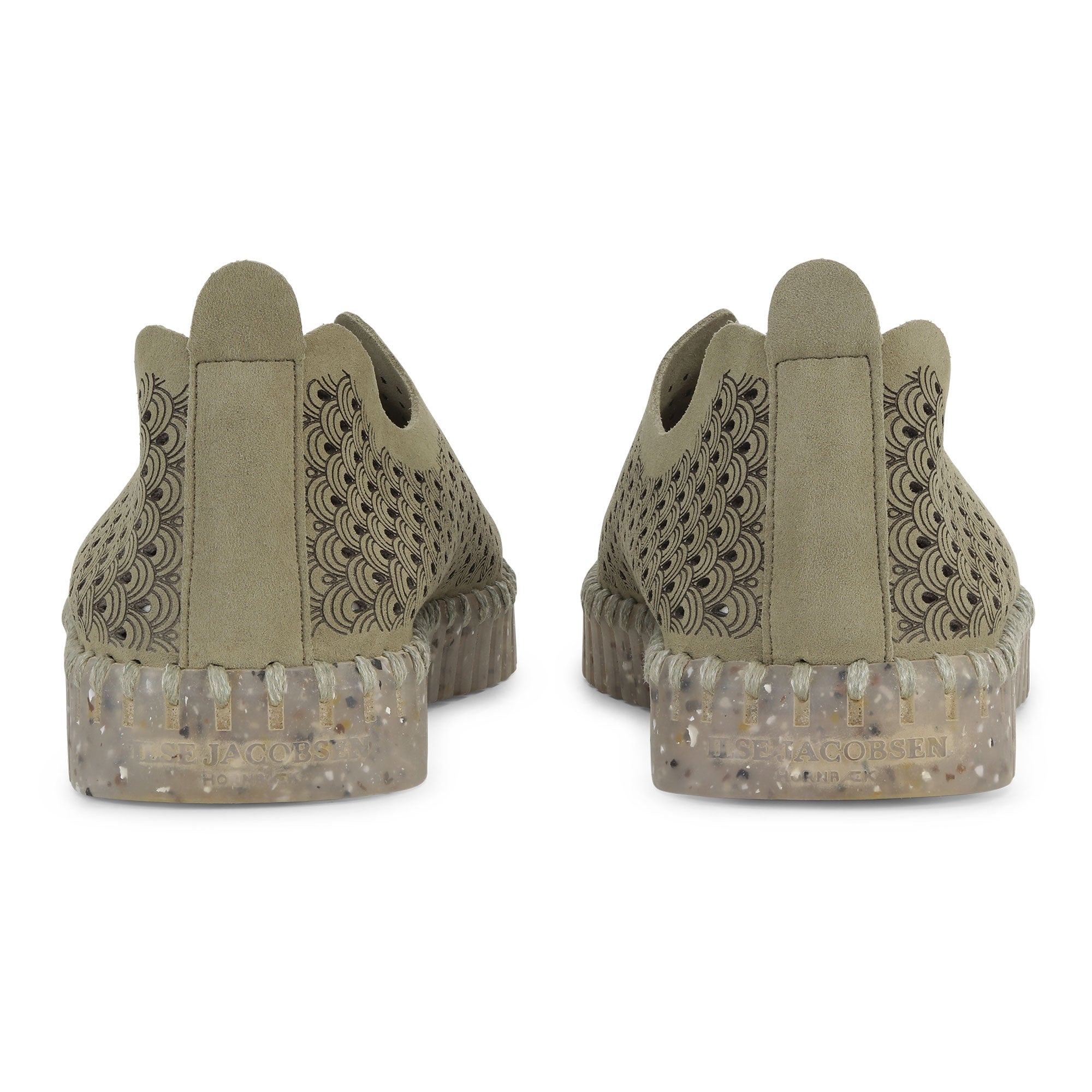 Instappers TULIP3072 gespikkelde zool | Army | Shoes | Ilse Jacobsen