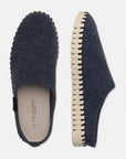 Vilten Pantoffels TULIP3090F - Dark Indigo 660 | Dark Indigo | Shoes | Ilse Jacobsen