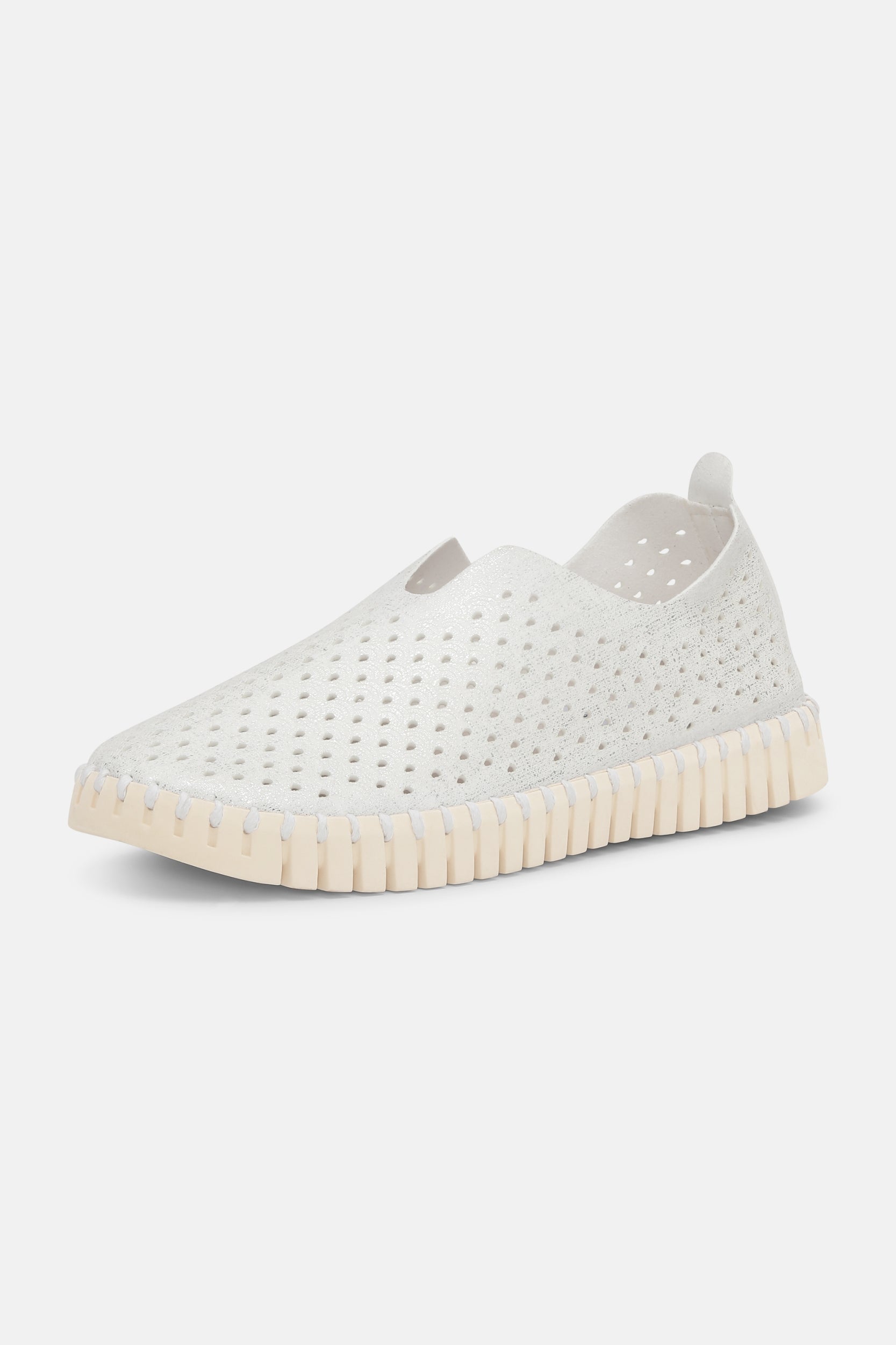 Tulip Instapper met glitter TULIP3223 | White Pearled Ivory | Shoes | Ilse Jacobsen