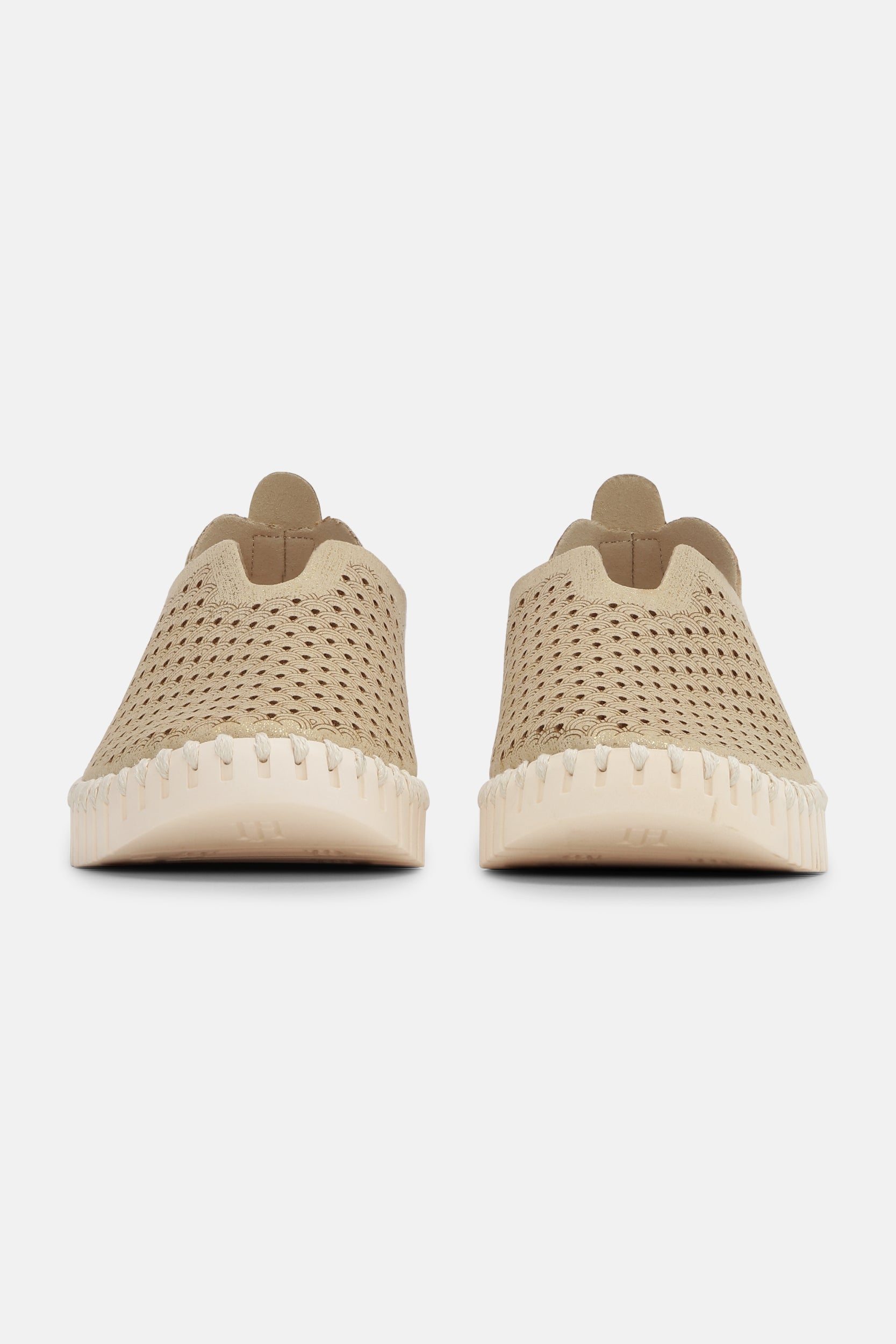 Tulip Instapper met glitter TULIP3223 | Platin Pearled Ivory | Shoes | Ilse Jacobsen