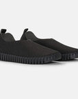Instappers met glitter TULIP3272GB - 001001 Black Black | Black Black | Shoes | Ilse Jacobsen