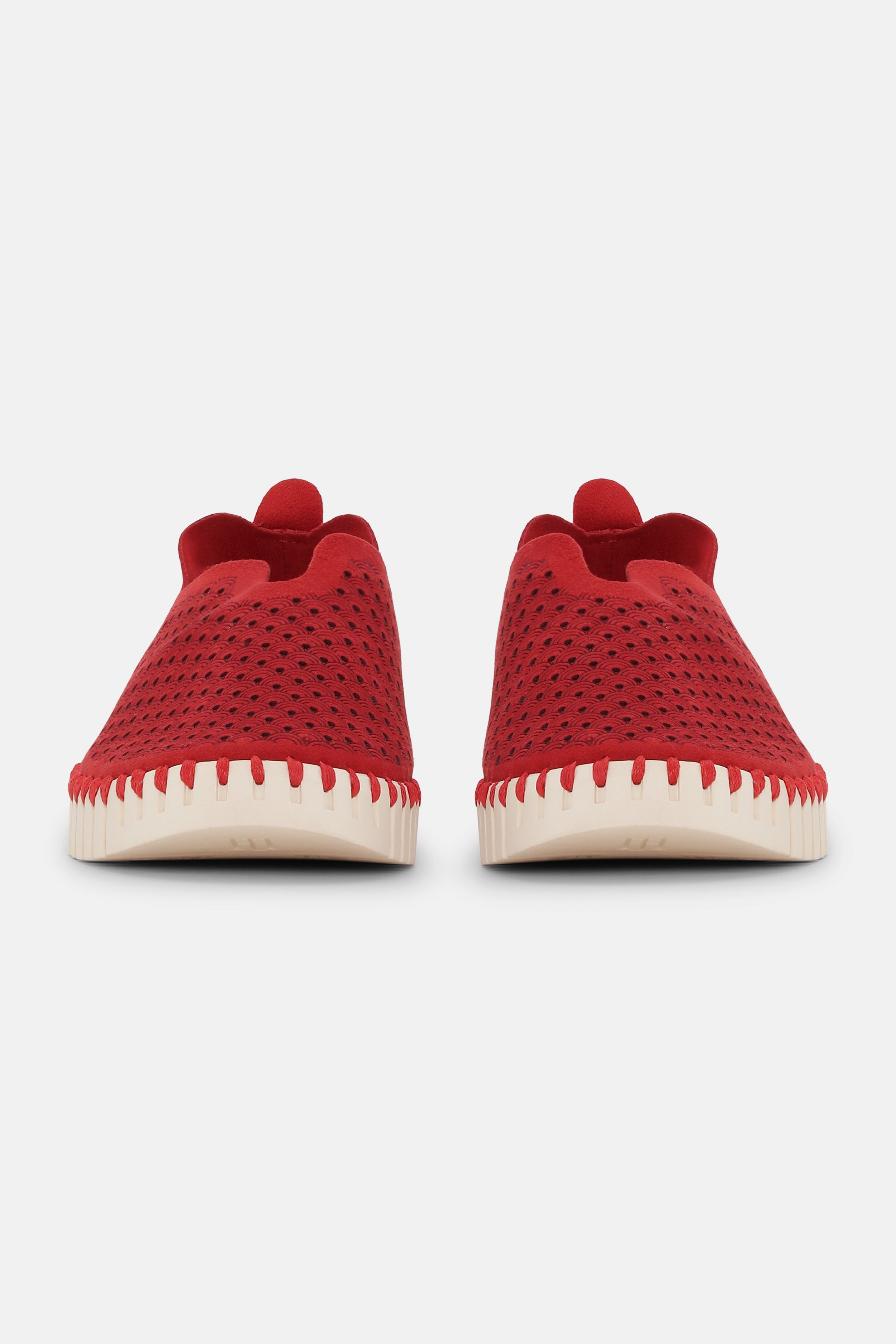 Instappers TULIP3275 beige zool | Deep Red | Shoes | Ilse Jacobsen