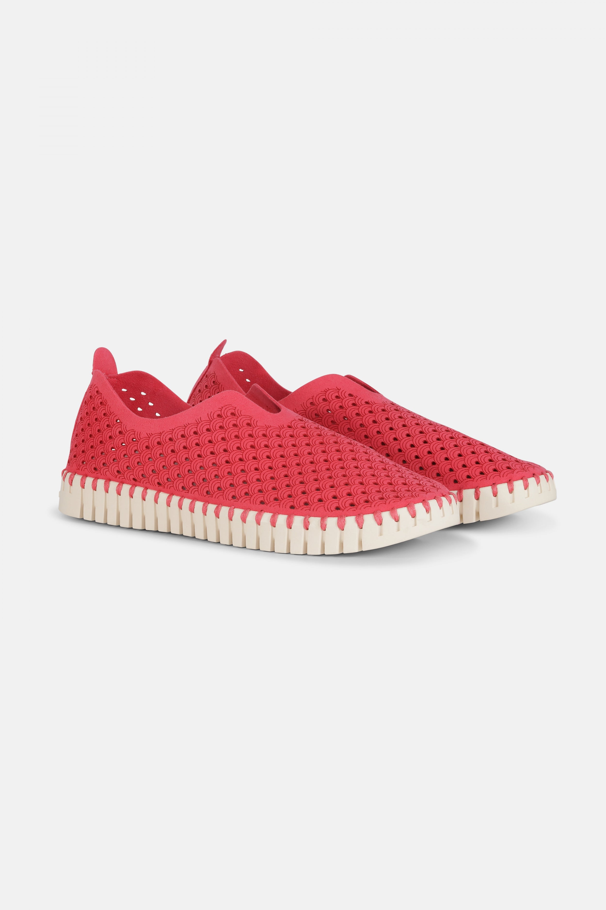 Instappers TULIP3275 beige zool | Viva Magenta | Shoes | Ilse Jacobsen