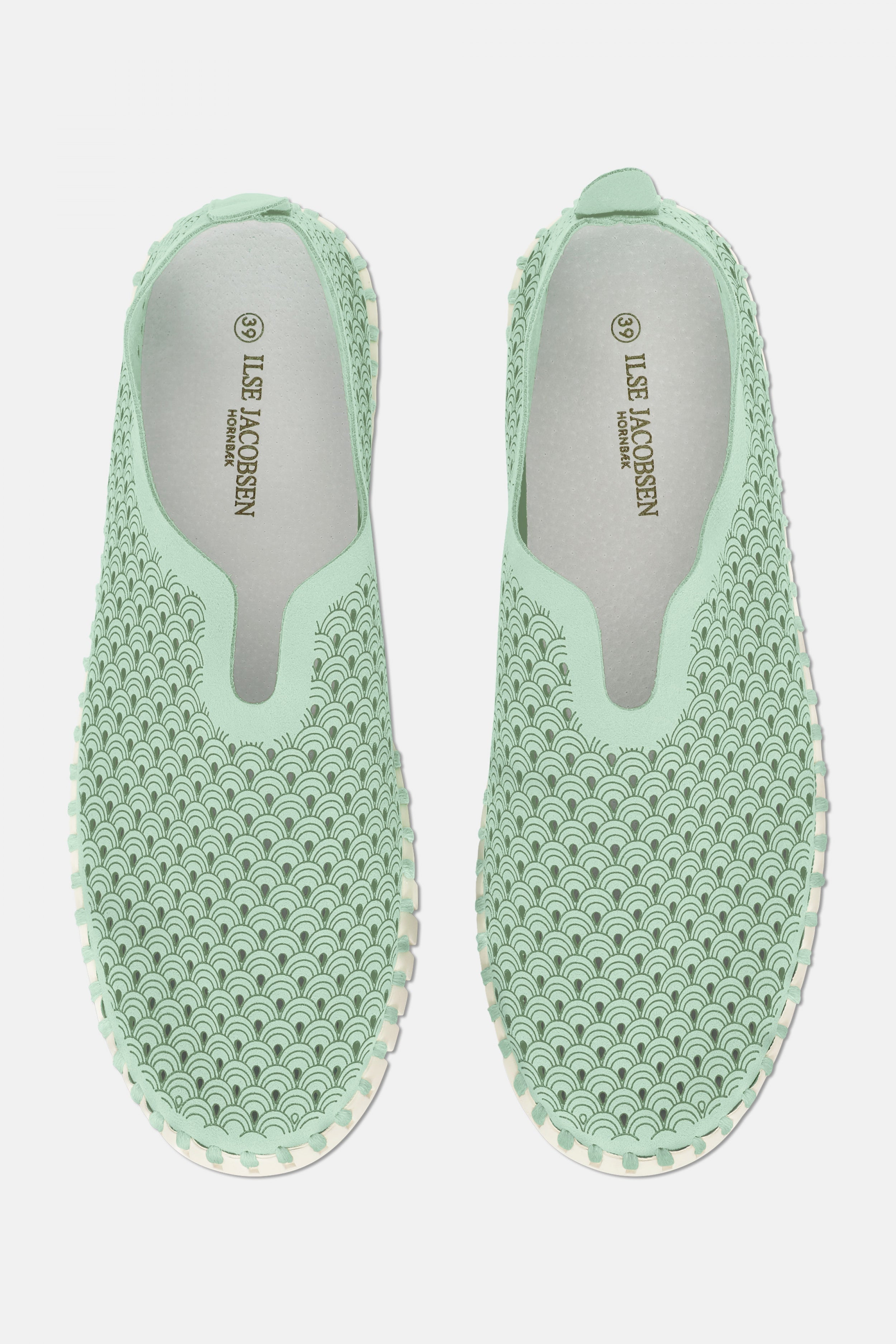 Instappers TULIP3275 beige zool | Laurel Green | Shoes | Ilse Jacobsen
