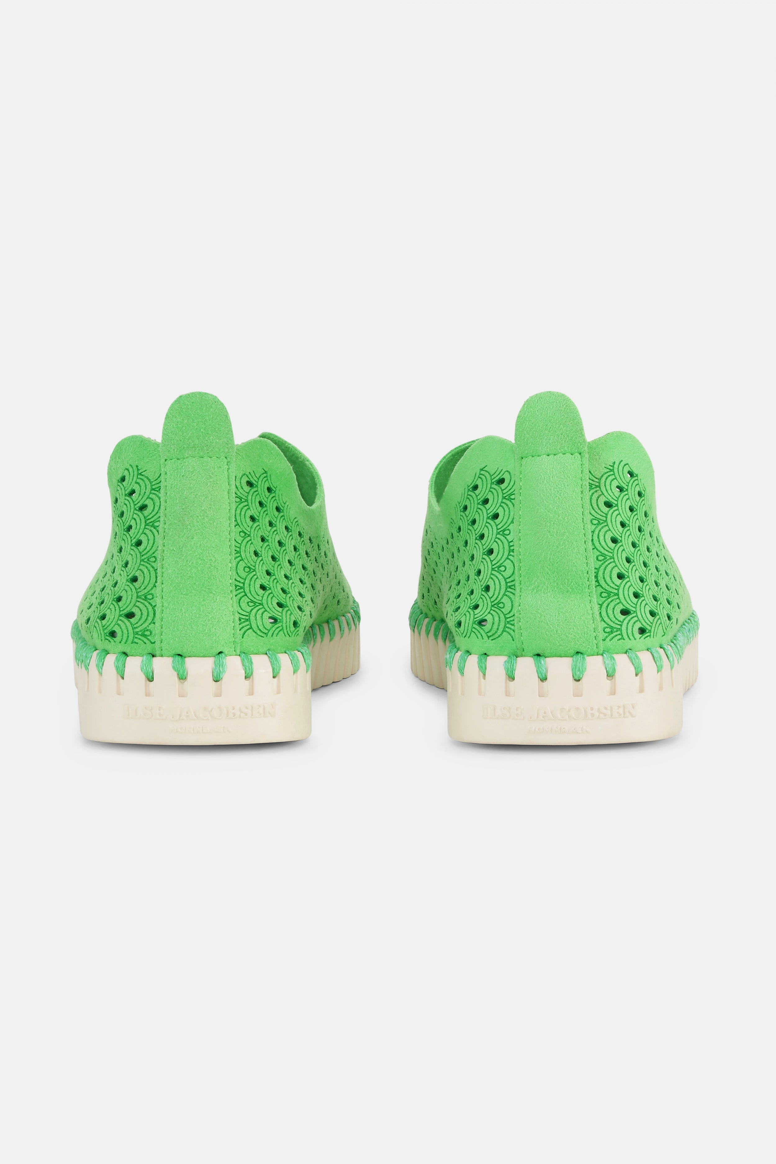 Instappers TULIP3275 beige zool | Fern Green | Shoes | Ilse Jacobsen