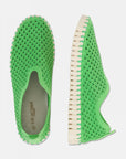 Instappers TULIP3275 beige zool - 495 Bright Green | Bright Green | Shoes | Ilse Jacobsen