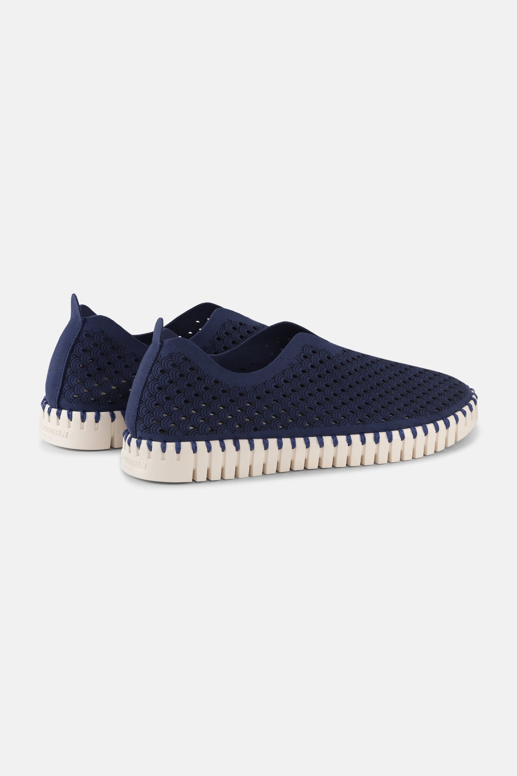 Instappers TULIP3275 beige zool | Estate Blue | Shoes | Ilse Jacobsen