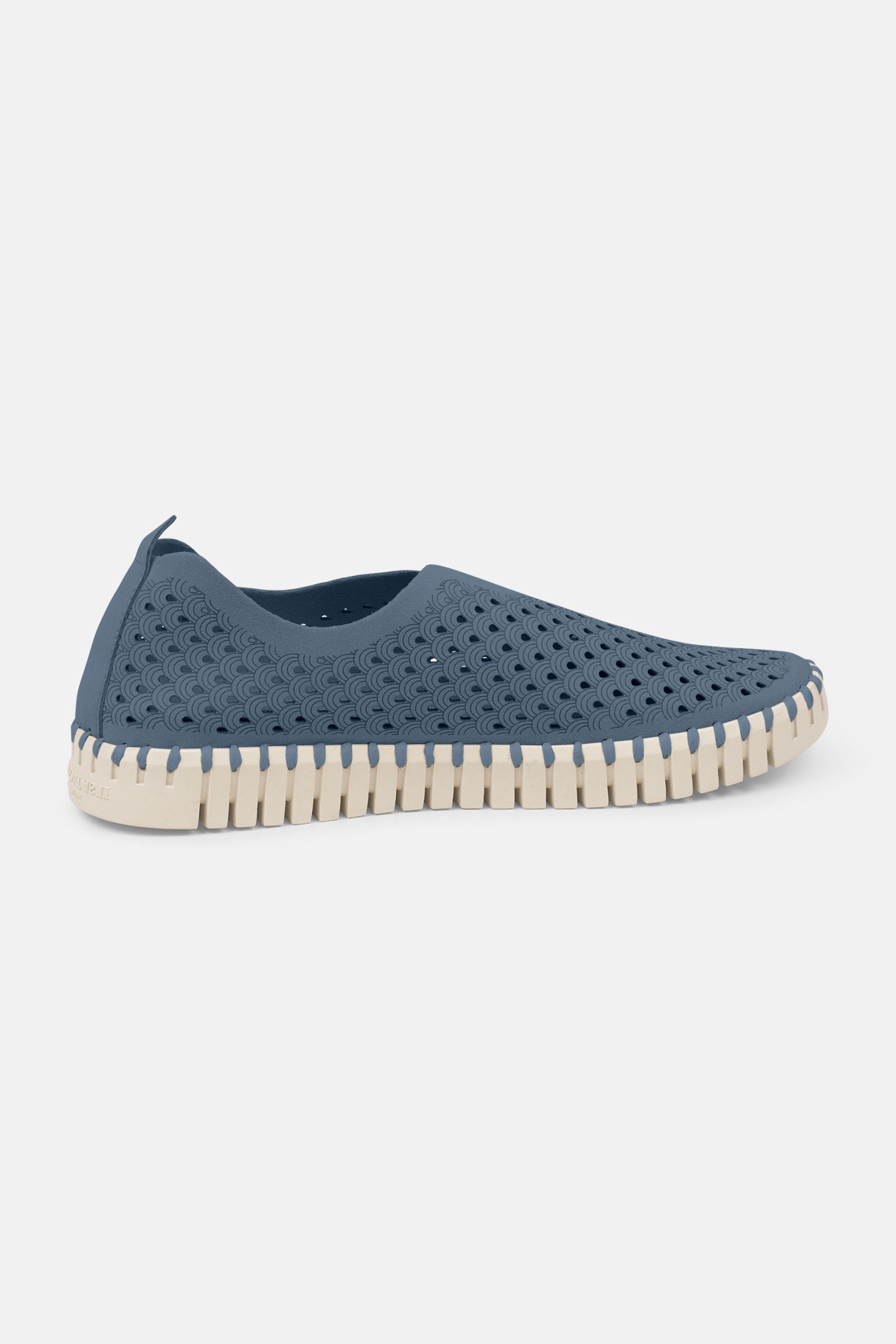Instappers TULIP3275 beige zool | Grey Blue | Shoes | Ilse Jacobsen