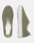 Instappers Platform TULIP3373W witte zool | Army | Shoes | Ilse Jacobsen