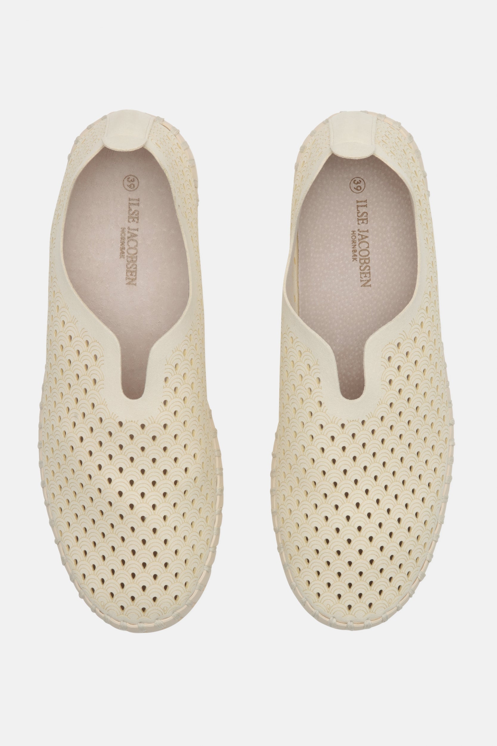 Instappers Platform TULIP3373 | Milk Creme | Shoes | Ilse Jacobsen