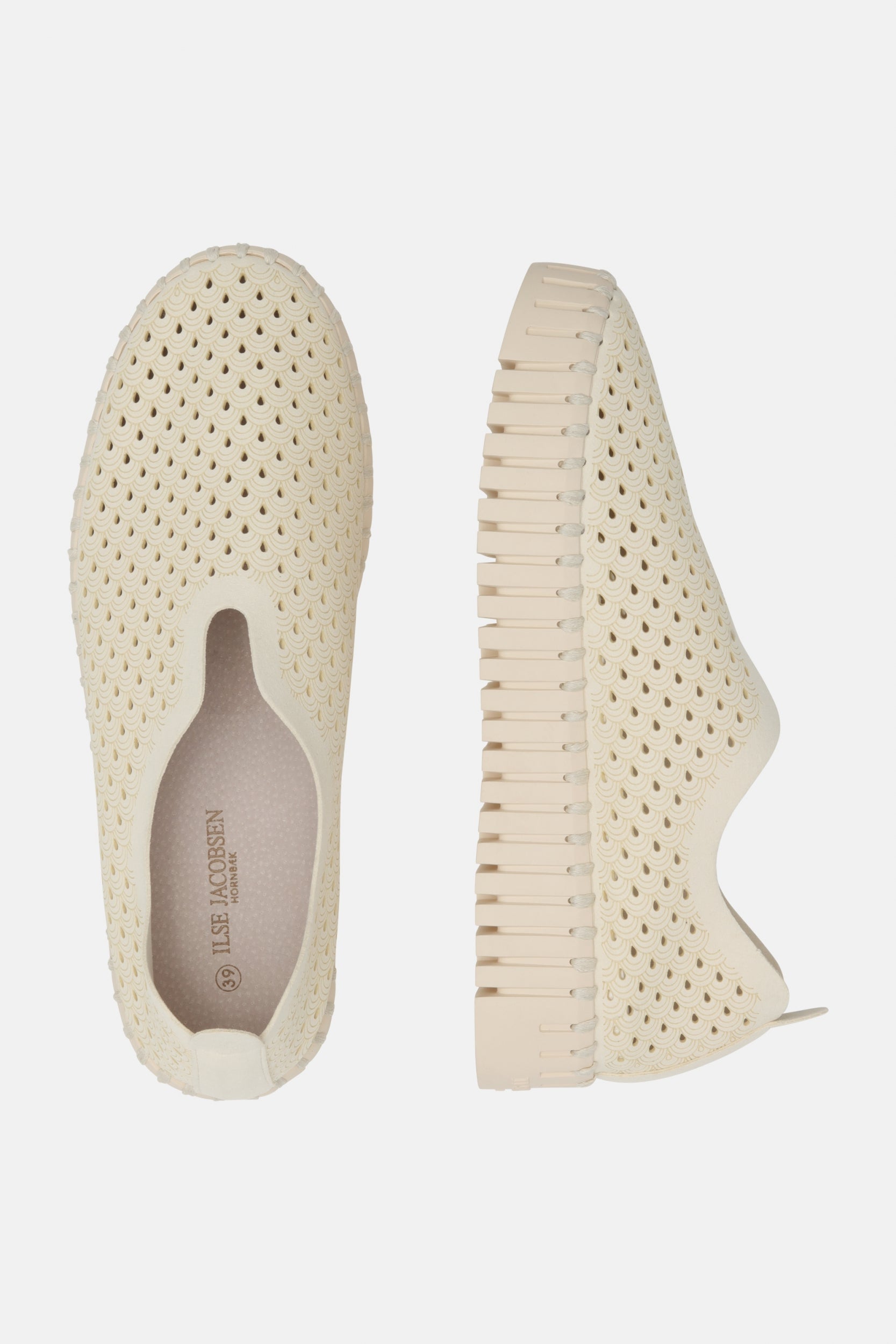 Instappers Platform TULIP3373 | Milk Creme | Shoes | Ilse Jacobsen