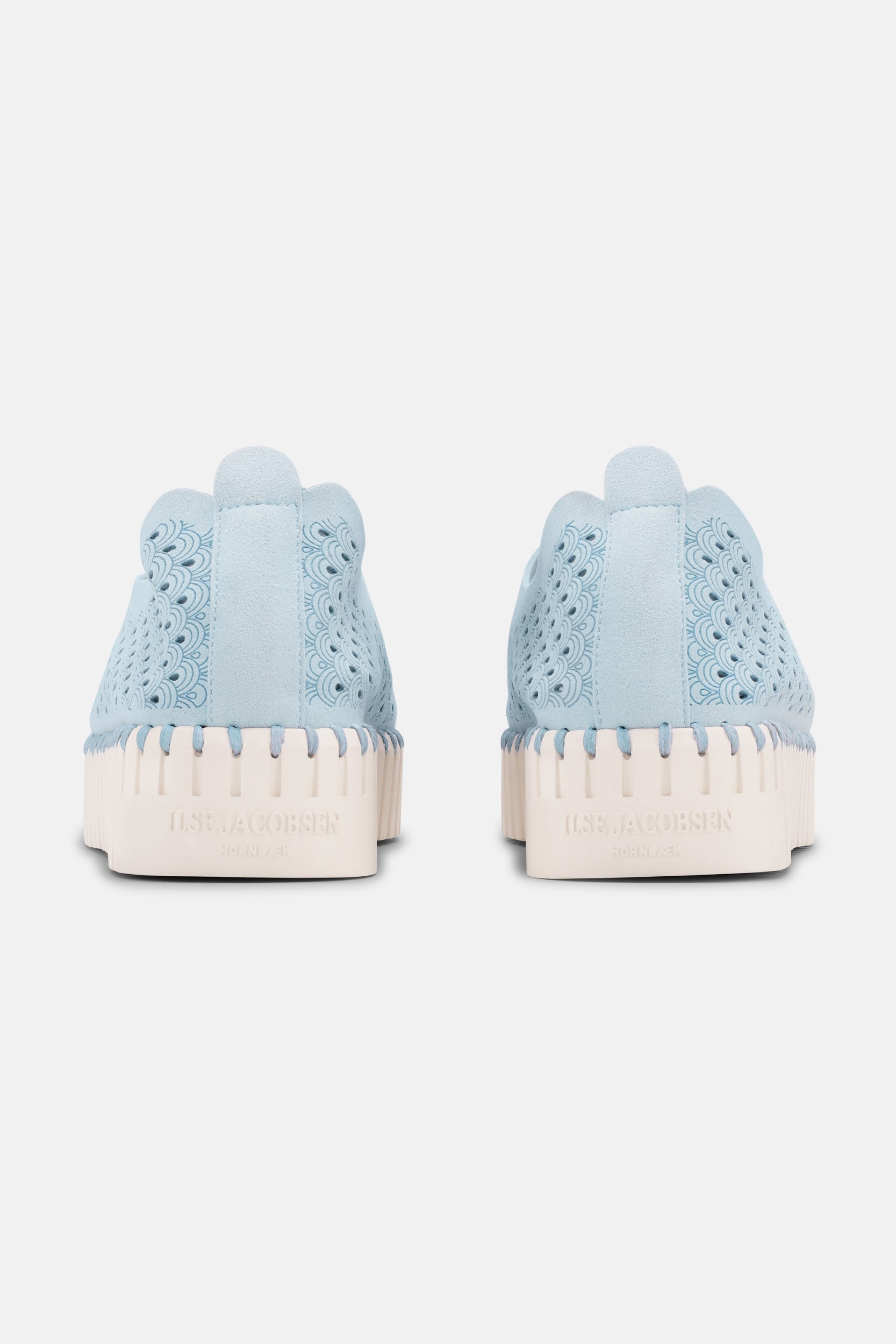 Instappers Platform TULIP3373 | Ash Blue | Shoes | Ilse Jacobsen