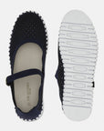 Tulip Ballerina TULIP3476 - 660100 Dark Indigo White | Dark Indigo White | Shoes | Ilse Jacobsen