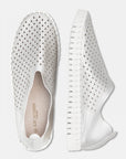 Instappers TULIP3576W witte zool - 710 Silver | Silver | Shoes | Ilse Jacobsen