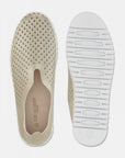 Instappers TULIP3576W witte zool - 780 Platin | Platin | Shoes | Ilse Jacobsen