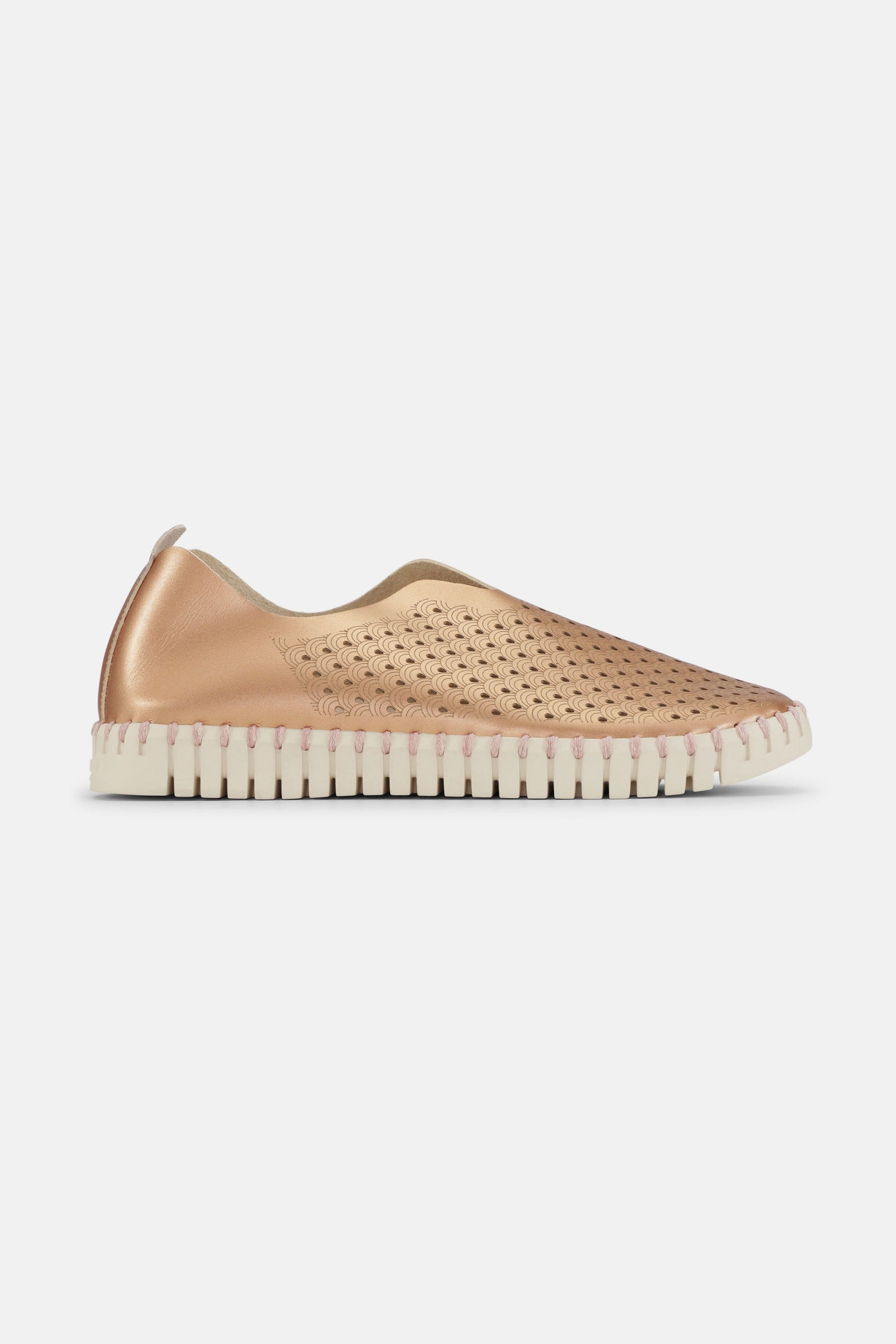 Metallic Instappers TULIP3576 | Rose Gold | Shoes | Ilse Jacobsen