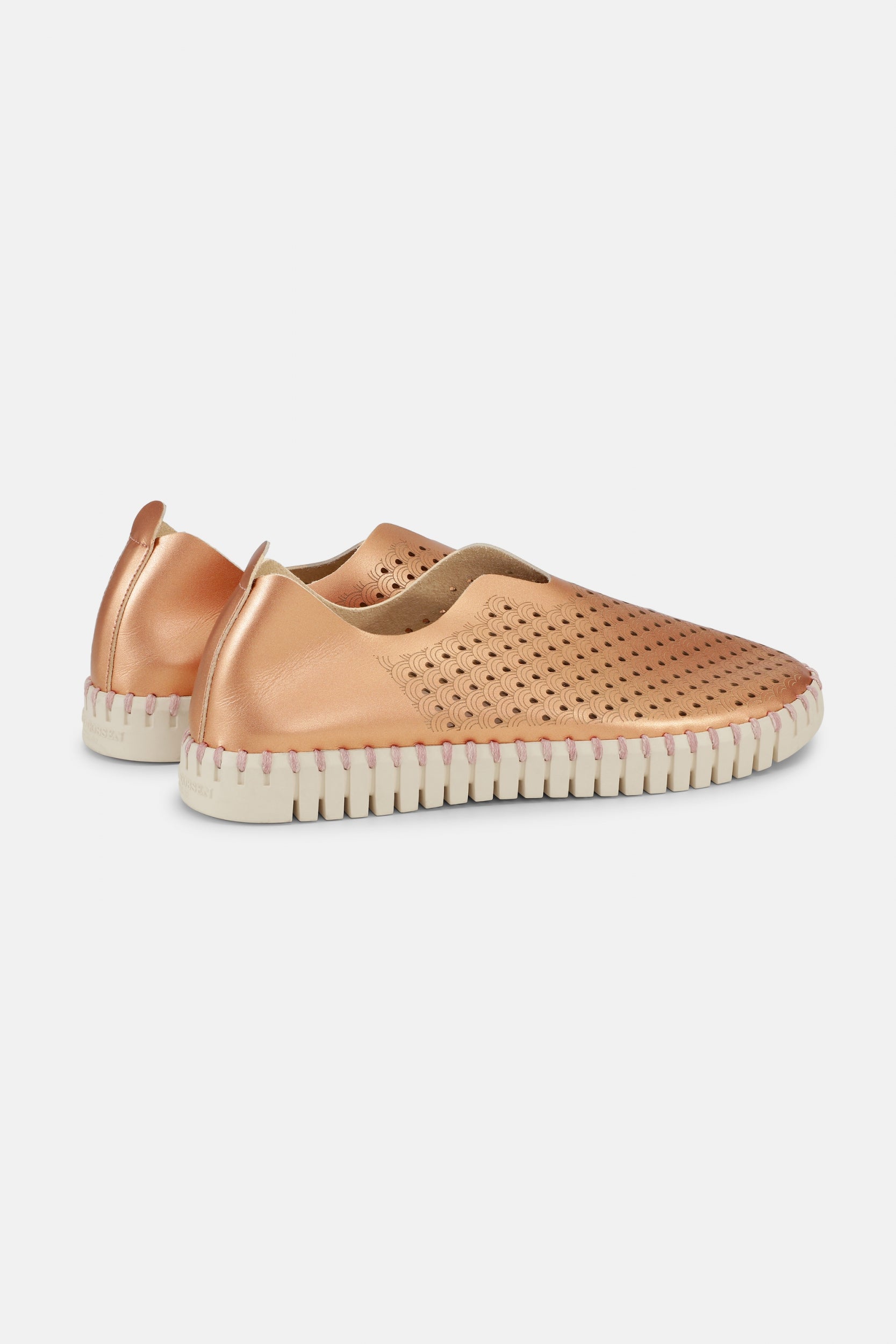 Metallic Instappers TULIP3576 | Rose Gold | Shoes | Ilse Jacobsen