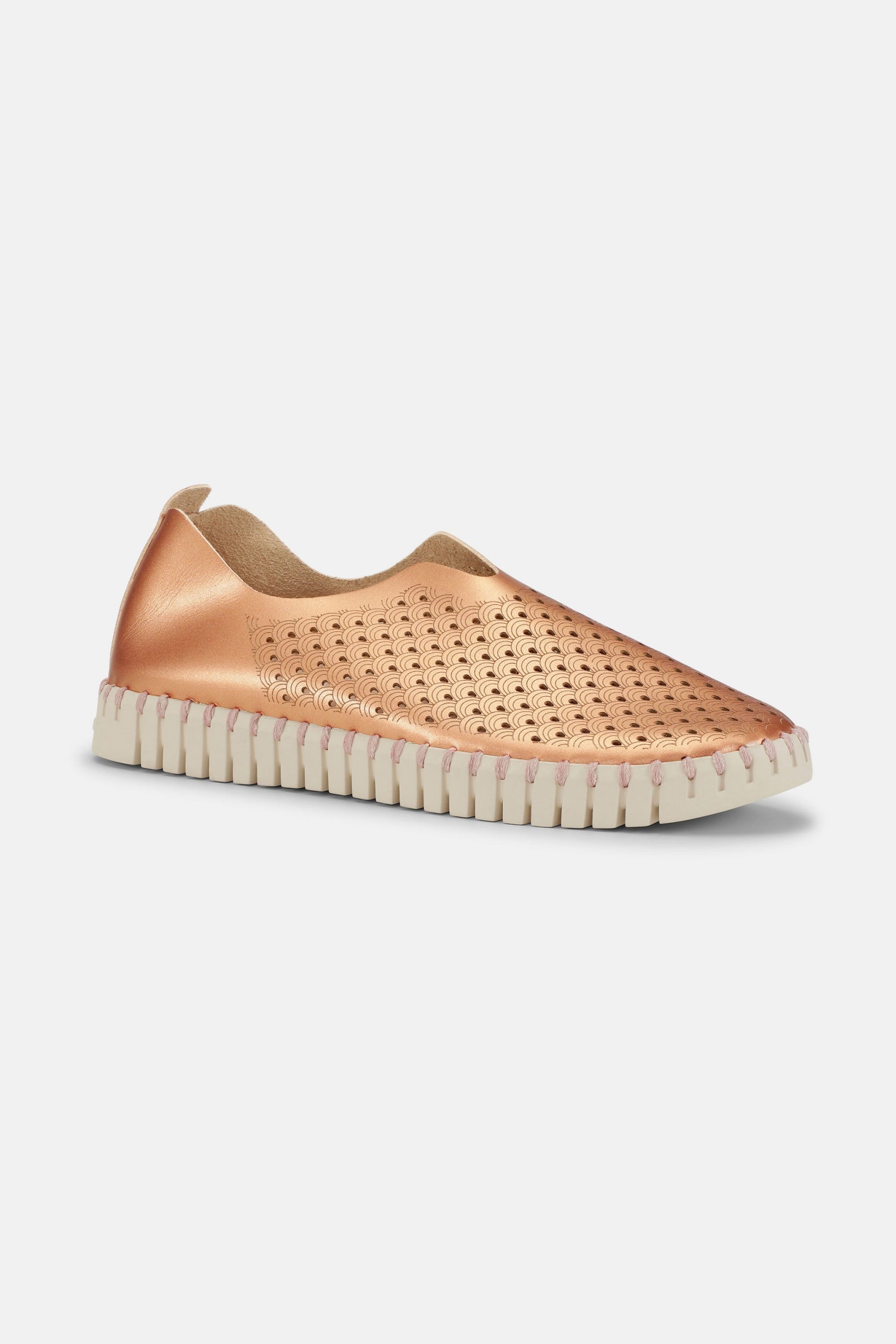 Metallic Instappers TULIP3576 | Rose Gold | Shoes | Ilse Jacobsen