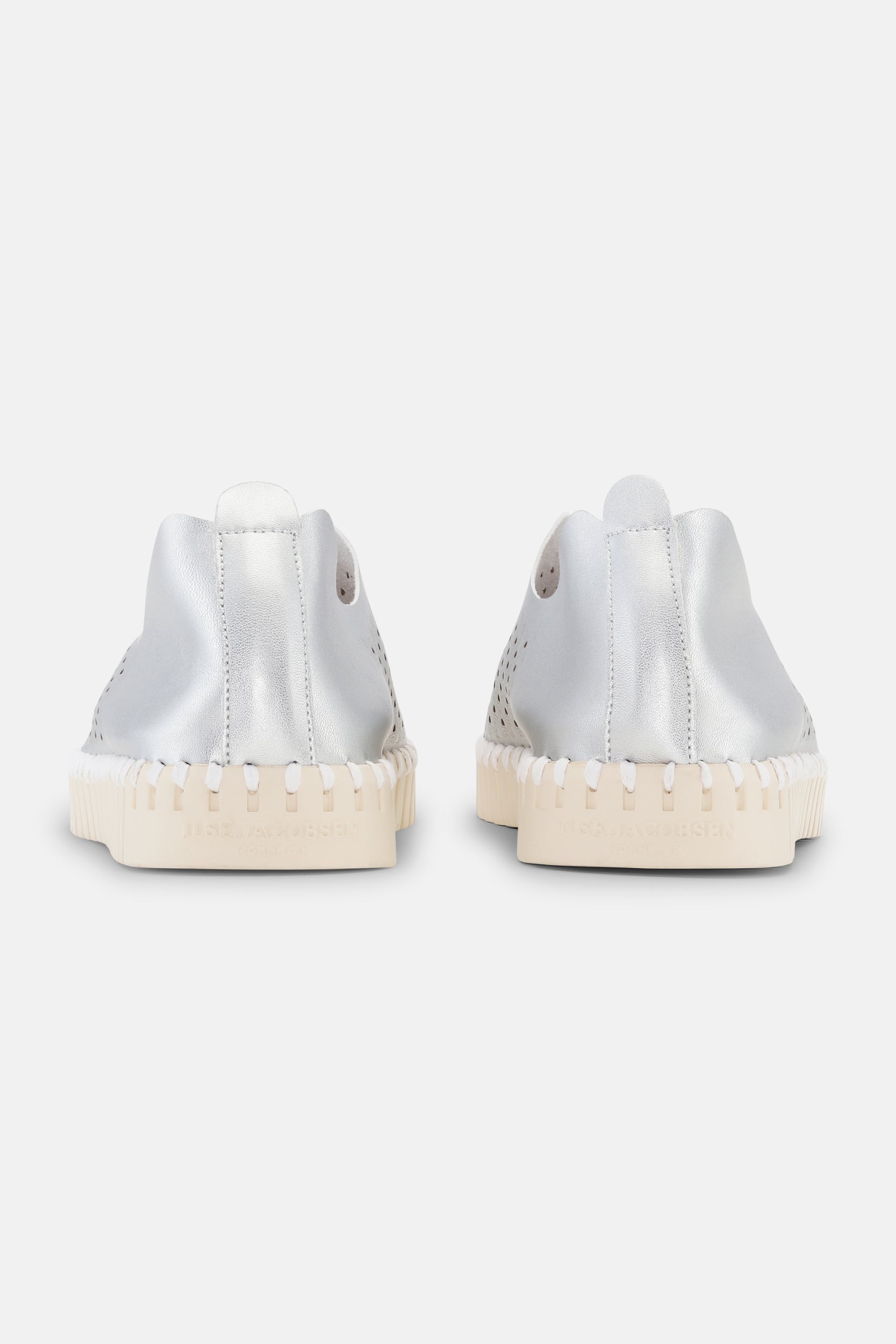 Metallic Instappers TULIP3576 | Silver | Shoes | Ilse Jacobsen