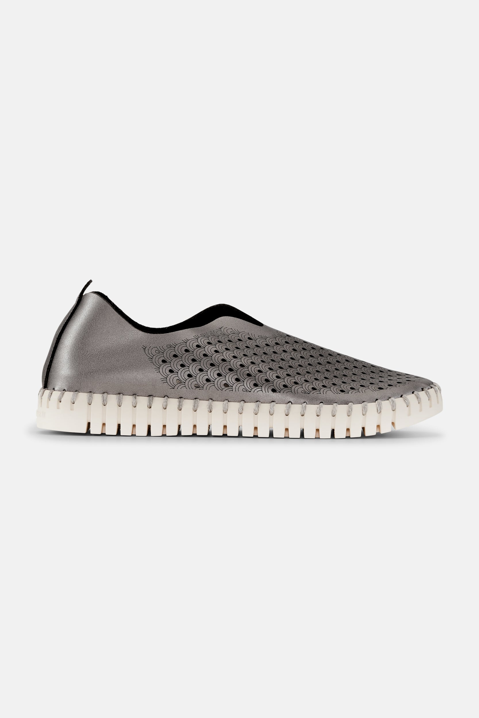Metallic Instappers TULIP3576 | Metal | Shoes | Ilse Jacobsen