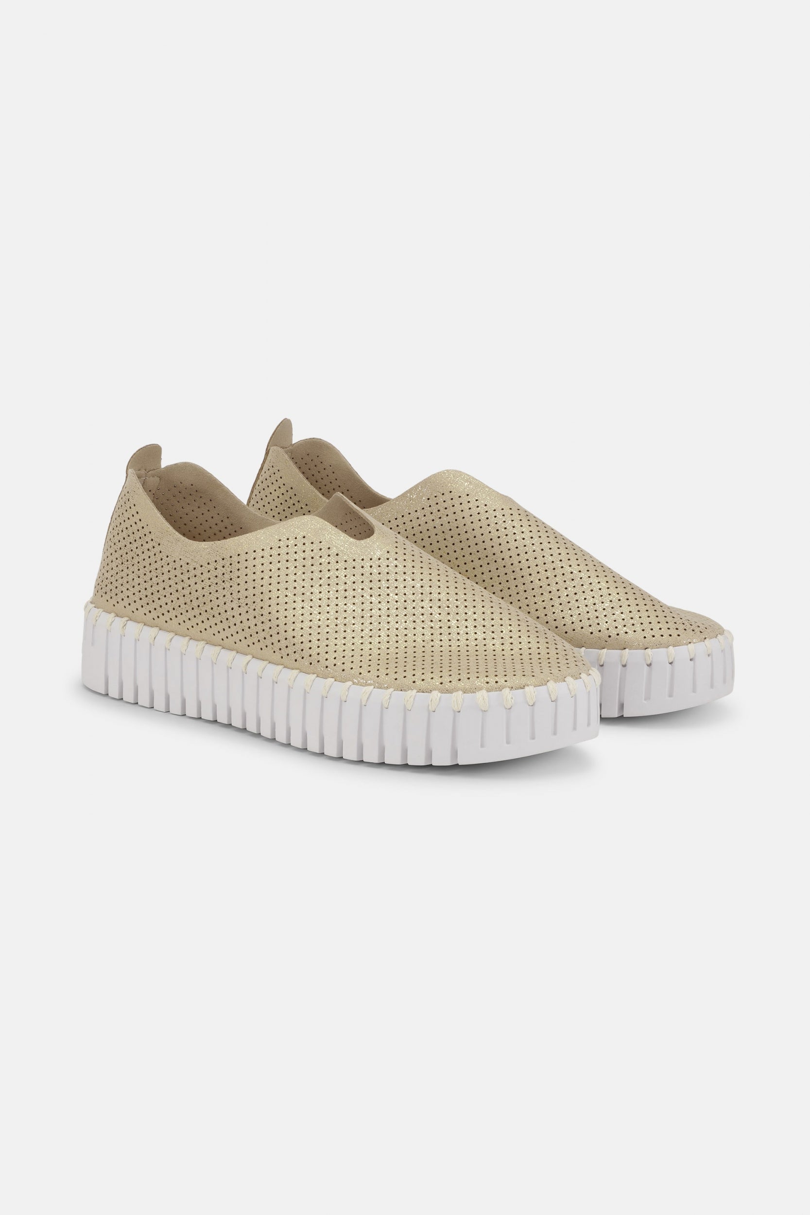 Platform Instappers TULIP3577 | Platin White | Shoes | Ilse Jacobsen