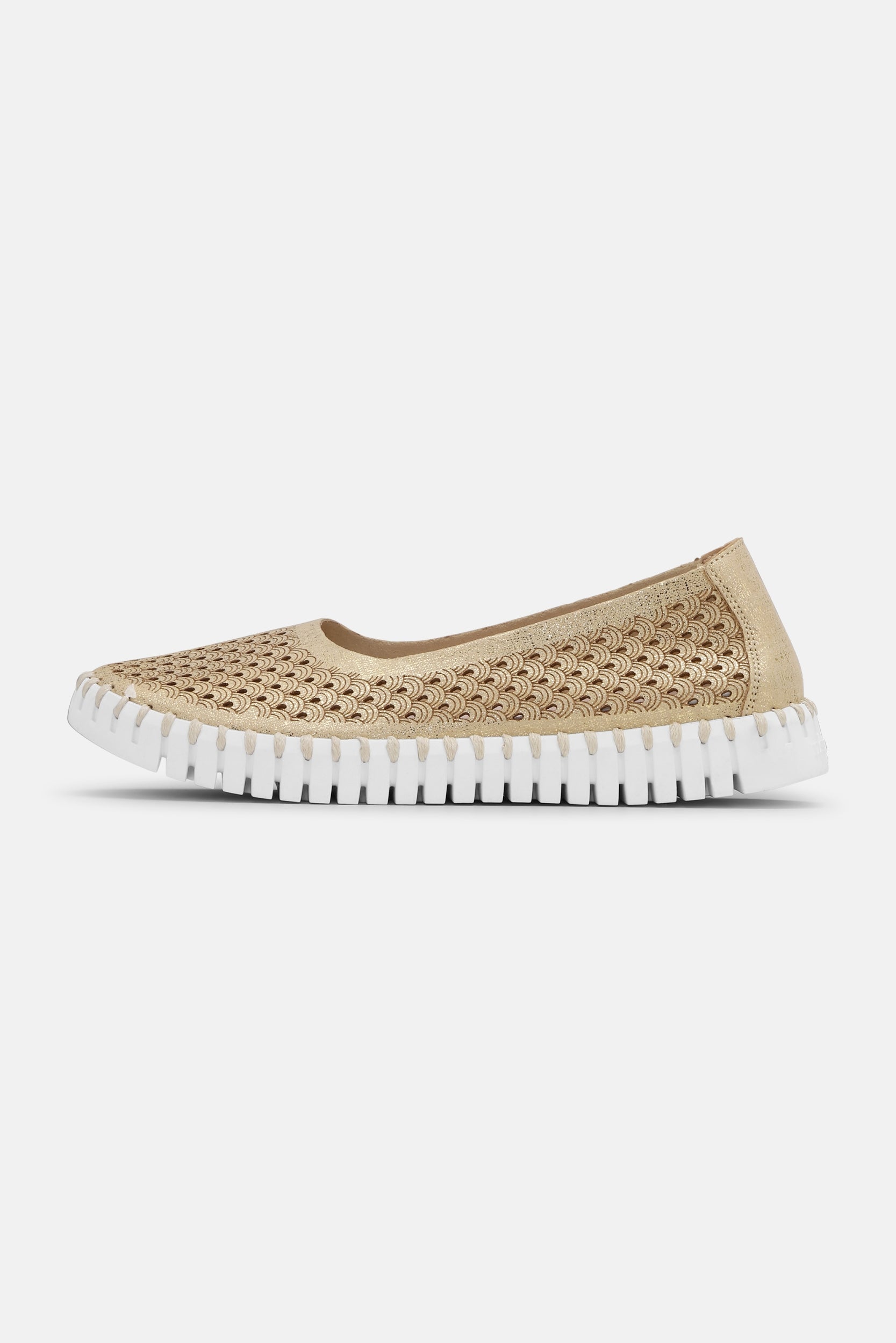 Tulip Ballerina TULIP3578 | Platin White | Shoes | Ilse Jacobsen