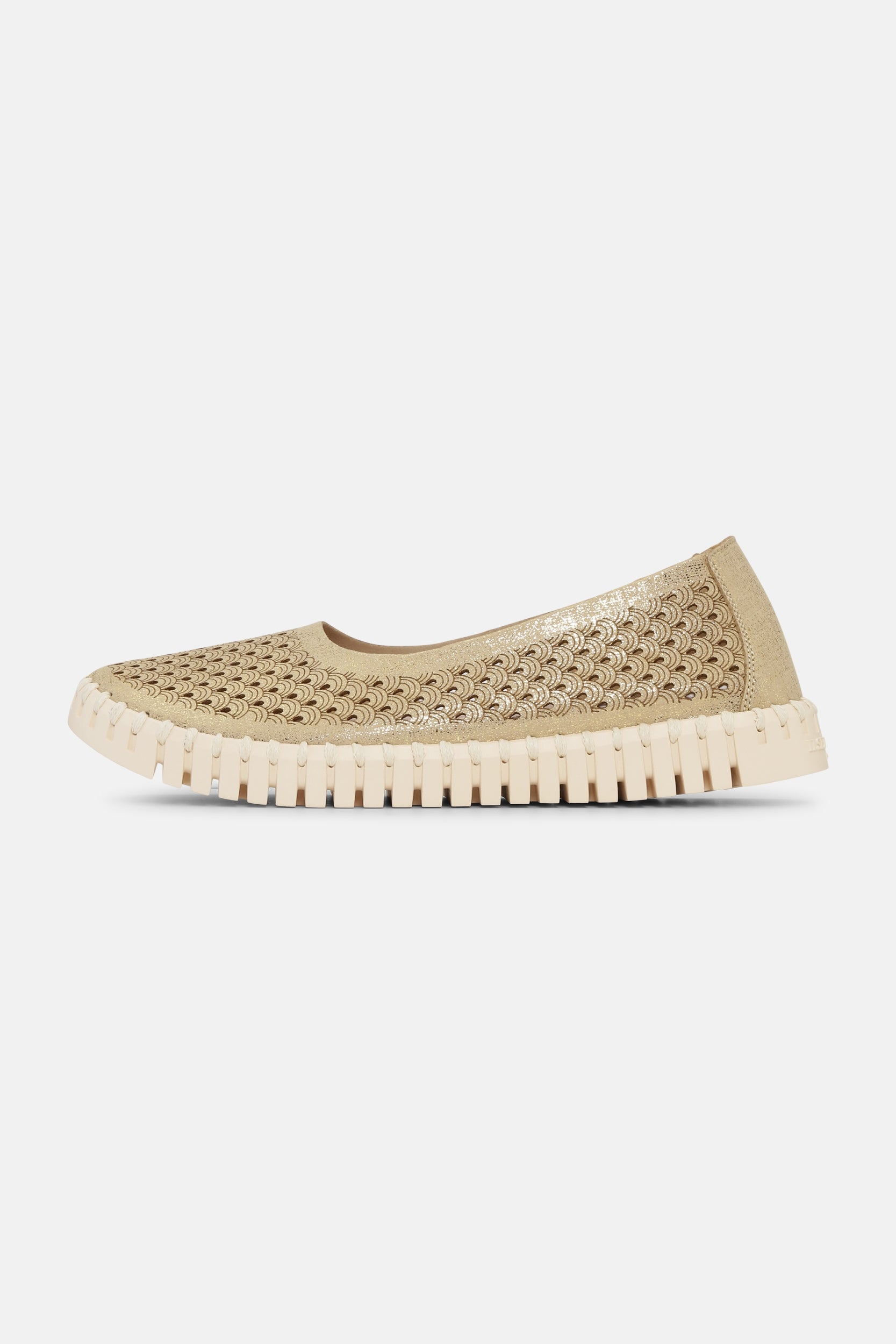 Tulip Ballerina TULIP3578 | Platin Pearled Ivory | Shoes | Ilse Jacobsen